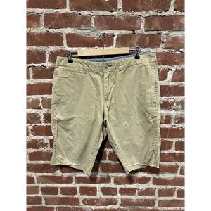 Lucky Brand Mens Khaki Chino Shorts Size 36